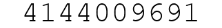 Number 4144009691.