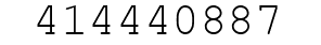 Number 414440887.