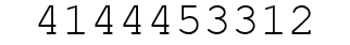 Number 4144453312.