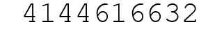 Number 4144616632.