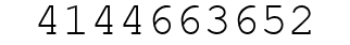 Number 4144663652.