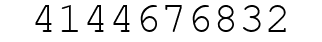 Number 4144676832.