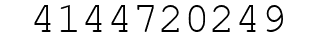 Number 4144720249.