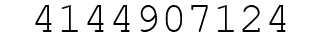 Number 4144907124.
