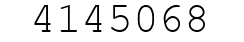 Number 4145068.