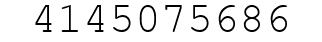 Number 4145075686.