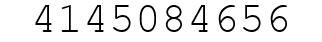 Number 4145084656.