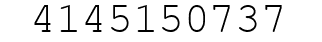 Number 4145150737.