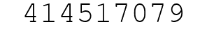 Number 414517079.