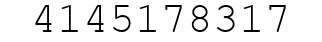 Number 4145178317.