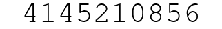 Number 4145210856.