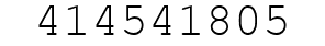 Number 414541805.
