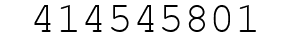Number 414545801.