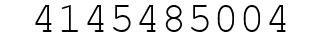 Number 4145485004.