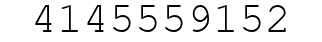 Number 4145559152.