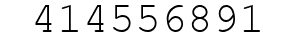 Number 414556891.
