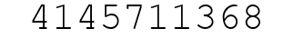 Number 4145711368.