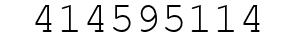 Number 414595114.