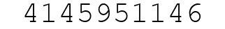 Number 4145951146.