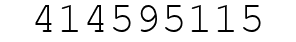 Number 414595115.