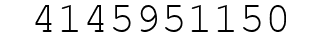 Number 4145951150.