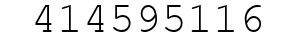 Number 414595116.