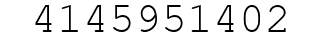 Number 4145951402.