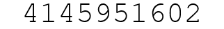 Number 4145951602.