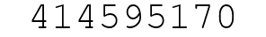 Number 414595170.