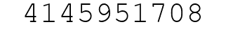 Number 4145951708.