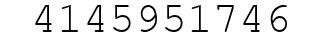 Number 4145951746.