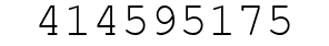 Number 414595175.
