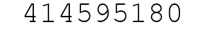 Number 414595180.