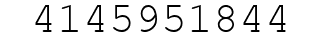 Number 4145951844.