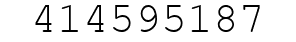 Number 414595187.