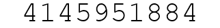 Number 4145951884.