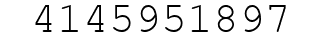 Number 4145951897.