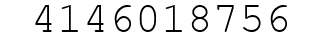 Number 4146018756.