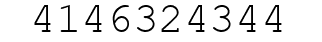 Number 4146324344.