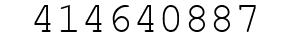 Number 414640887.