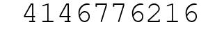 Number 4146776216.