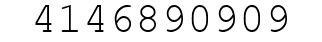 Number 4146890909.