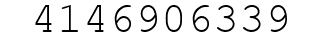 Number 4146906339.