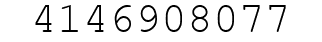 Number 4146908077.