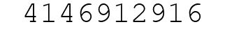 Number 4146912916.