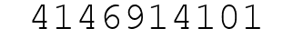 Number 4146914101.
