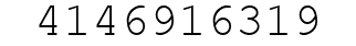 Number 4146916319.