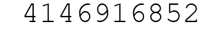 Number 4146916852.