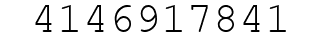 Number 4146917841.