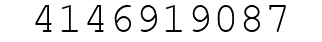 Number 4146919087.